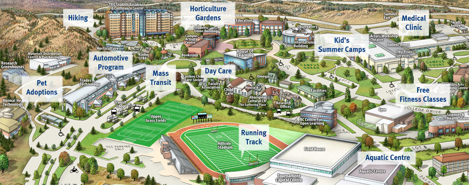 Career Campus Map