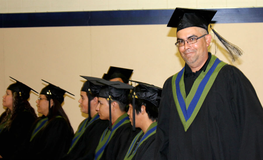 Commencement graduate