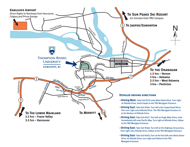 Driving Directions to TRU