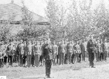 Company A of the Royal Mounted Rifles at Kamloops