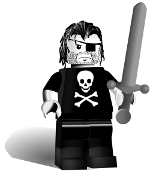lego pirate...arrrg!