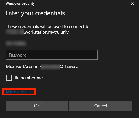 Login to Computer