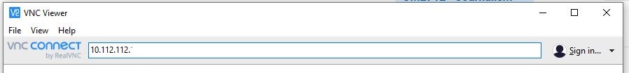 VNC Address