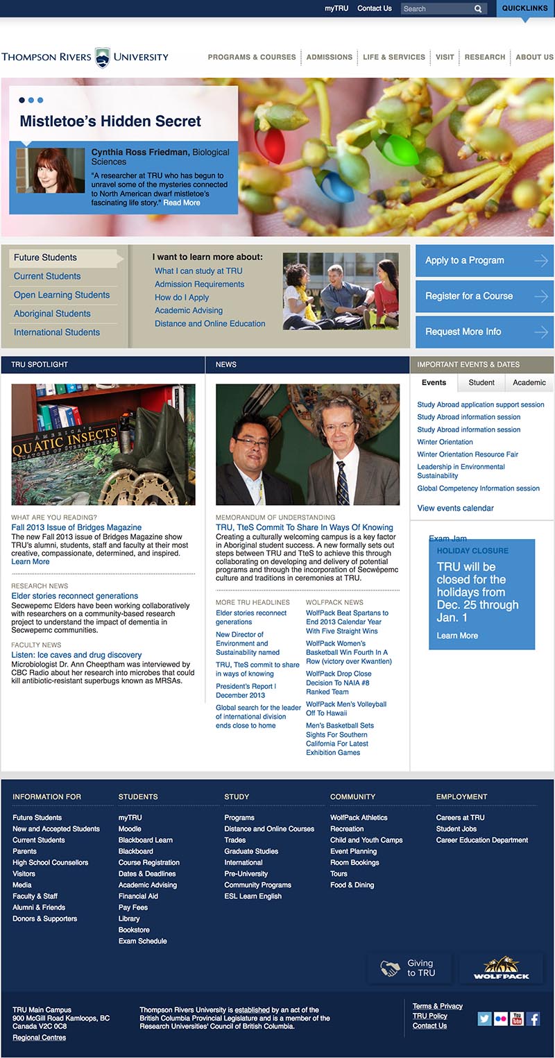 2014 home page