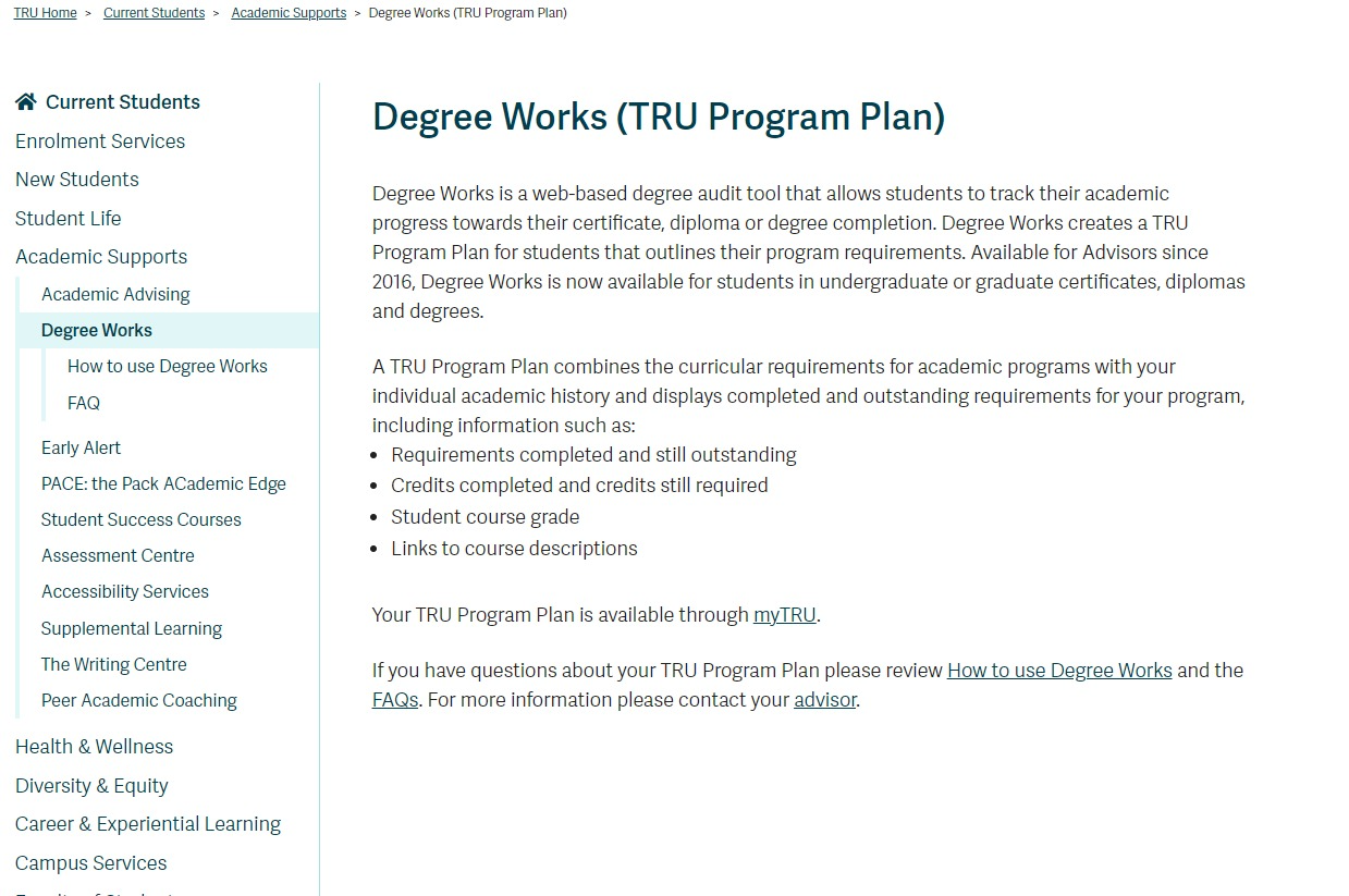Degree Works