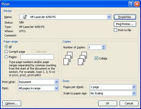 Printing Instructions 1