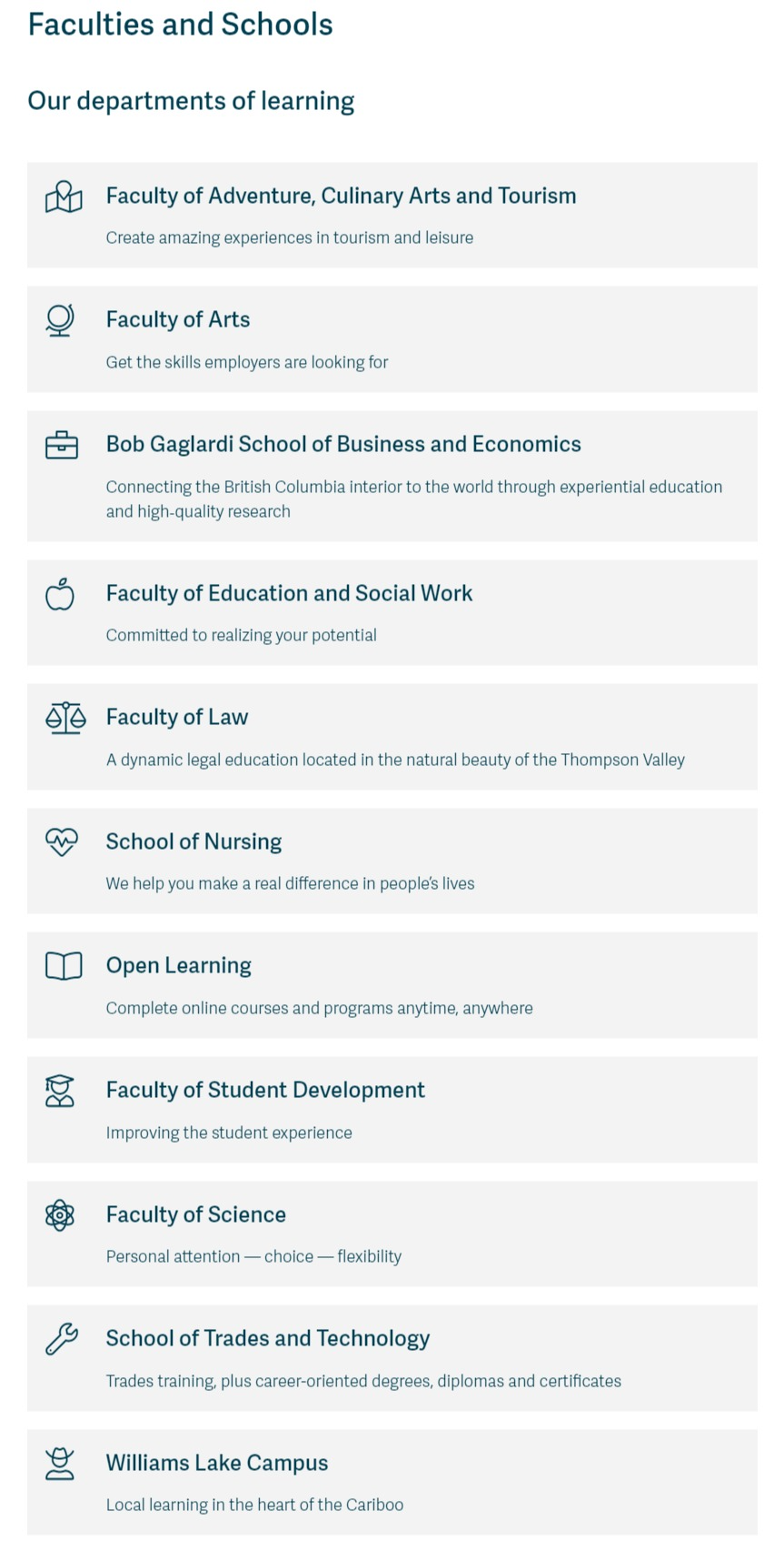 Faculty and School
