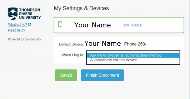 Step Five Install the DUO Mobile Applicatio