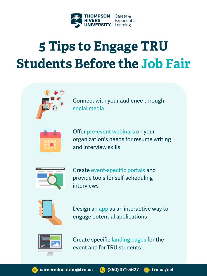 Job Fair - Engagement Infographic