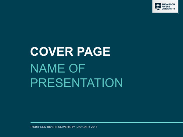 powerpoint report templates brand downloads thompson rivers