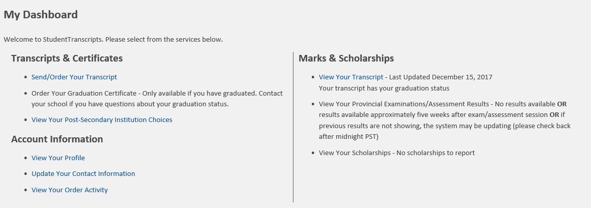 PS transcript step 1