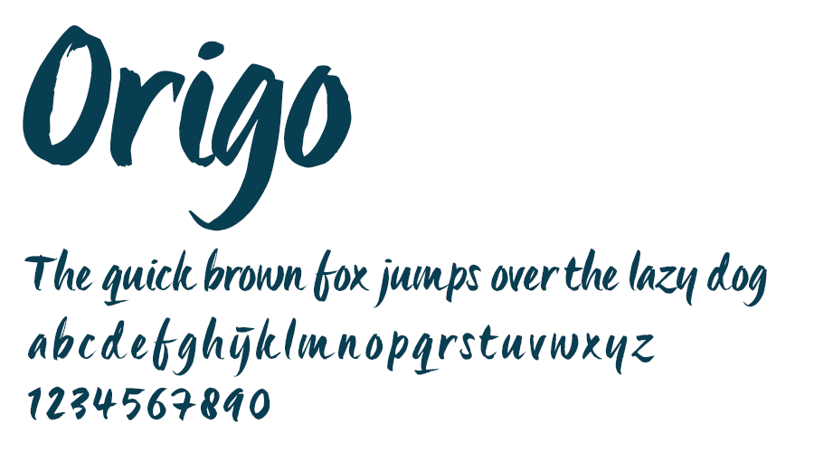 Typography - Origo