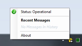 Alertus System Tray Icon