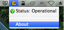 Alertus Mac Taskbar