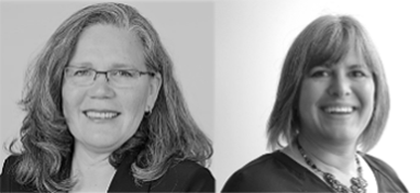 Christina Cederlof and Joy Demsey