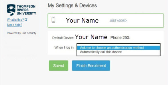 Step Six Configure Settings & Devices