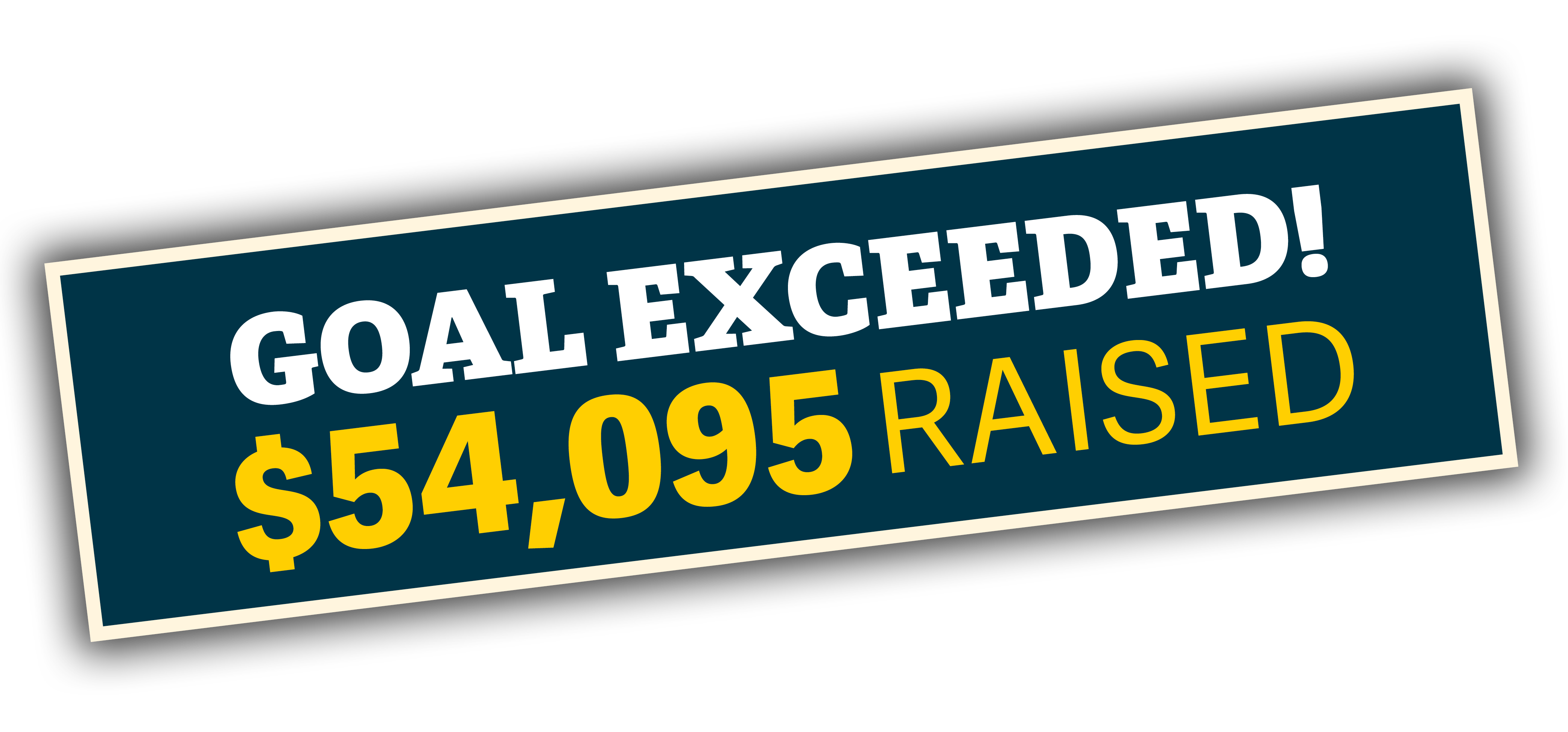 Amount Exceeded! Day of Giving Total amount