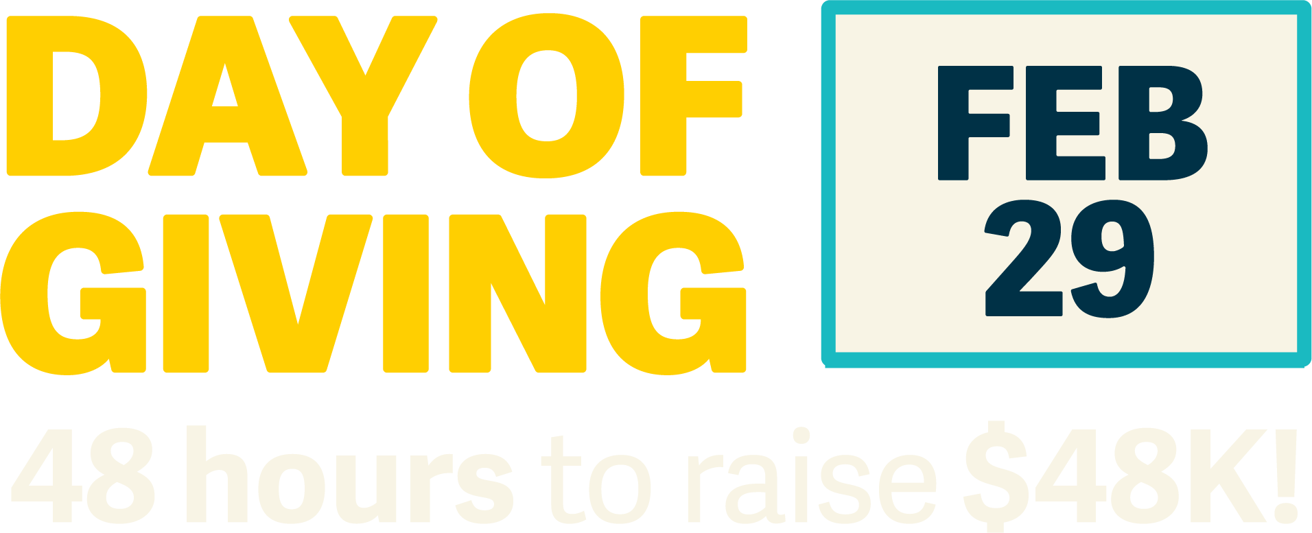 48 Hours to Raise $48,000
