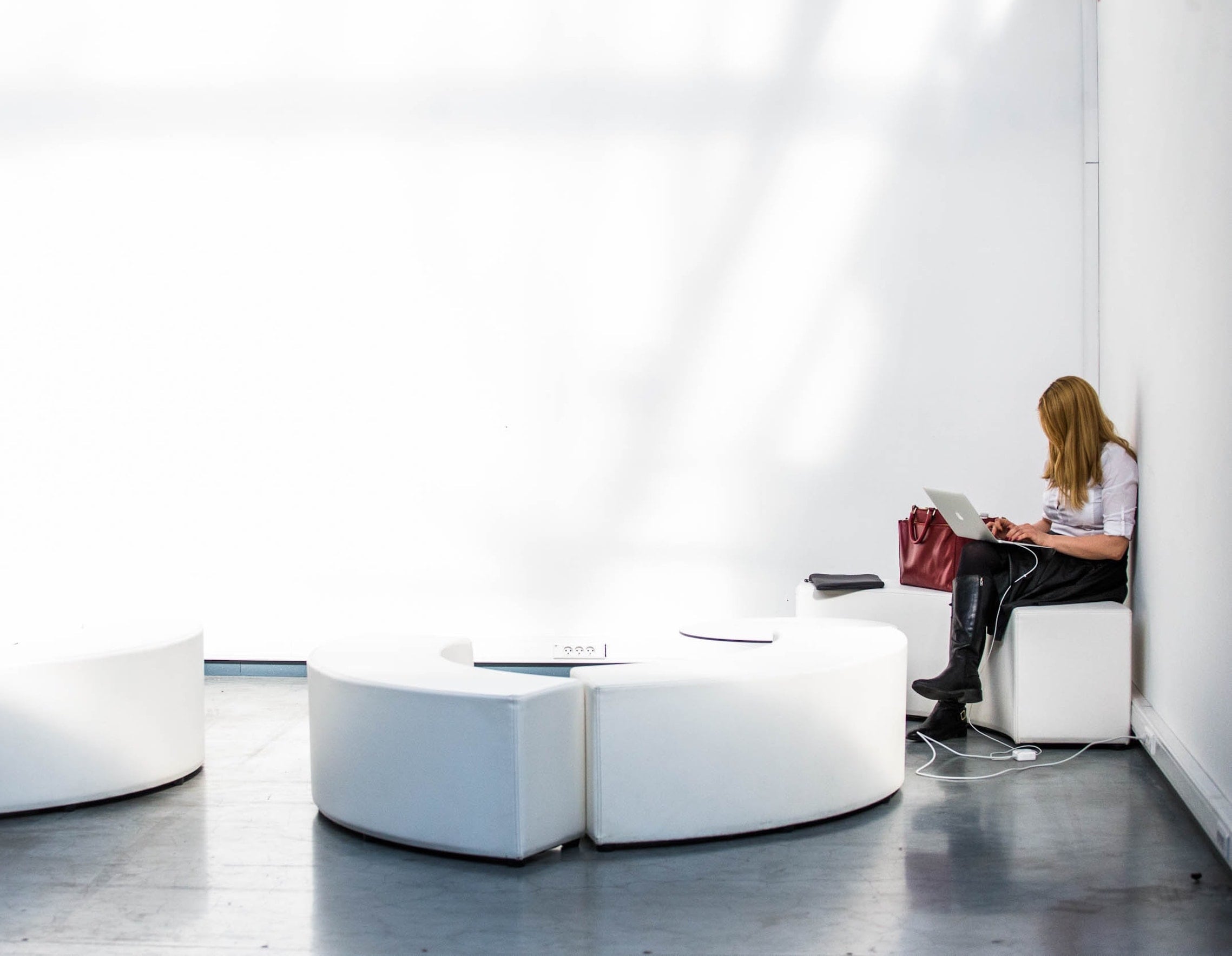 Student in corner